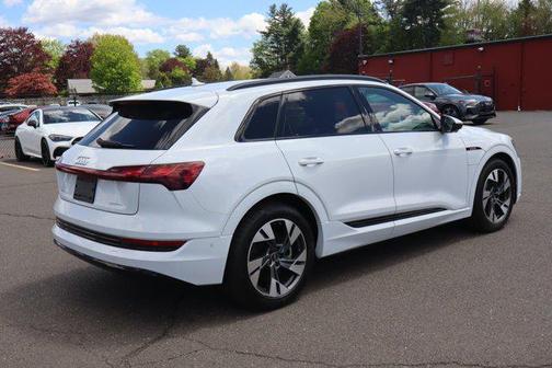 Glacier White Metallic 2022 Audi e-tron Premium