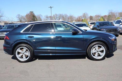 Waitomo Blue Metallic 2023 Audi Q8 55 Prestige