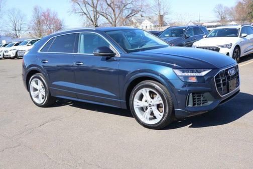 Waitomo Blue Metallic 2023 Audi Q8 55 Prestige