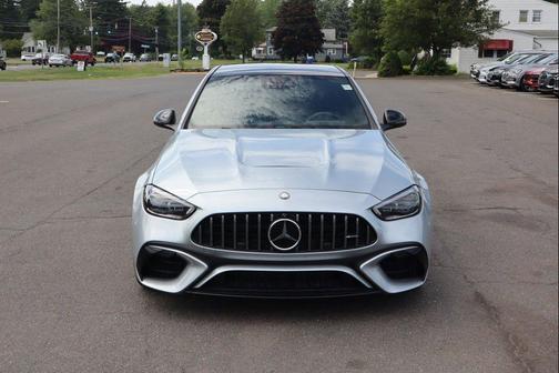 Cirrus Silver Metallic 2024 Mercedes-Benz AMG C 63 S E Performance