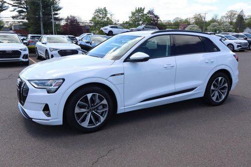 Glacier White Metallic 2021 Audi e-tron Premium Plus