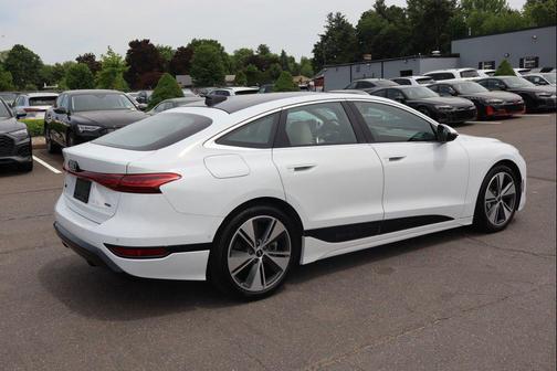 Glacier White Metallic 2025 Audi A6 e-tron Prestige