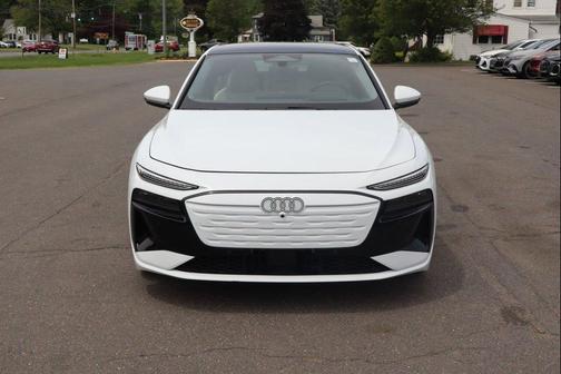 Glacier White Metallic 2025 Audi A6 e-tron Prestige