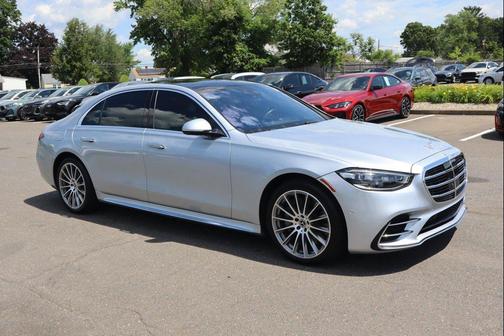 Cirrus Silver 2022 Mercedes-Benz S-Class 4MATIC