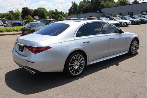 Cirrus Silver 2022 Mercedes-Benz S-Class 4MATIC