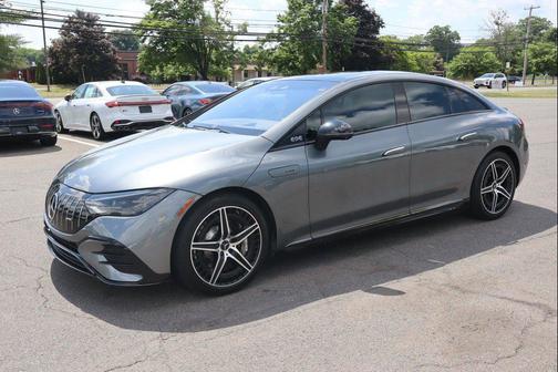 Selenite Grey Metallic 2023 Mercedes-Benz AMG EQE 4MATIC+