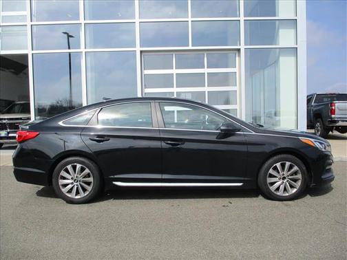 Phantom Black 2017 Hyundai SONATA Sport