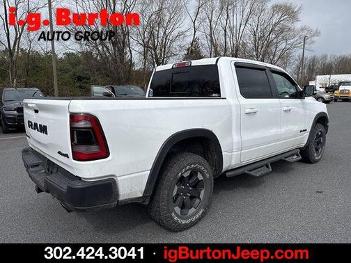 Bright White Clearcoat 2020 RAM 1500 Rebel