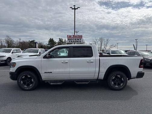 Bright White Clearcoat 2020 RAM 1500 Rebel