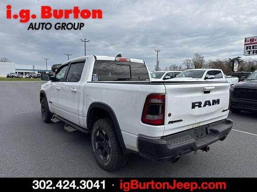 Bright White Clearcoat 2020 RAM 1500 Rebel
