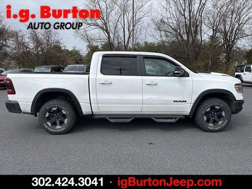 Bright White Clearcoat 2020 RAM 1500 Rebel
