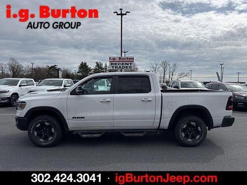 Bright White Clearcoat 2020 RAM 1500 Rebel