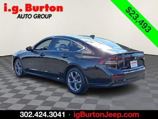 Black 2023 Honda Accord EX