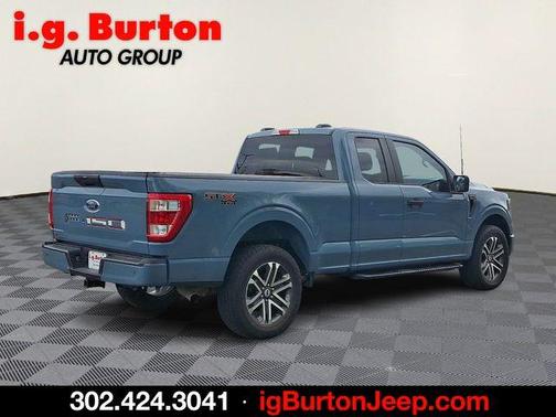 Blue 2023 Ford F-150 XL