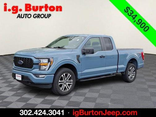 Blue 2023 Ford F-150 XL