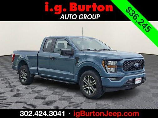 Blue 2023 Ford F-150 XL