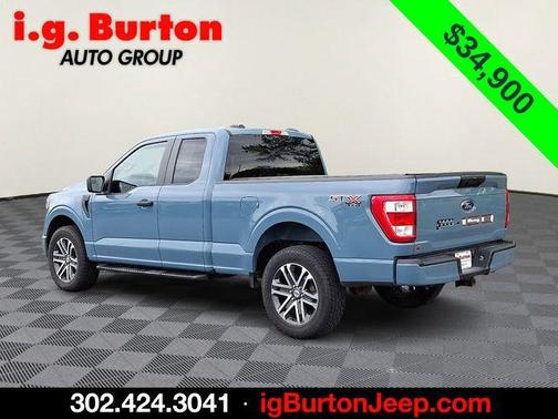 Blue 2023 Ford F-150 XL