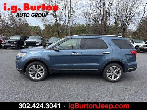 Blue Metallic 2019 Ford Explorer Limited