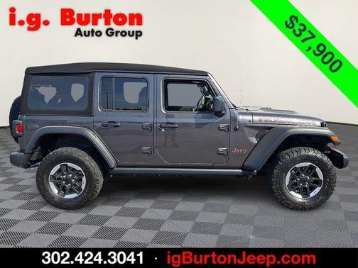Granite Crystal Clearcoat Metallic 2022 Jeep Wrangler Unlimited Rubicon