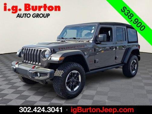 Granite Crystal Clearcoat Metallic 2022 Jeep Wrangler Unlimited Rubicon
