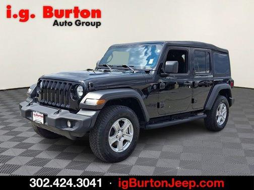 Black Clearcoat 2022 Jeep Wrangler Unlimited Sport