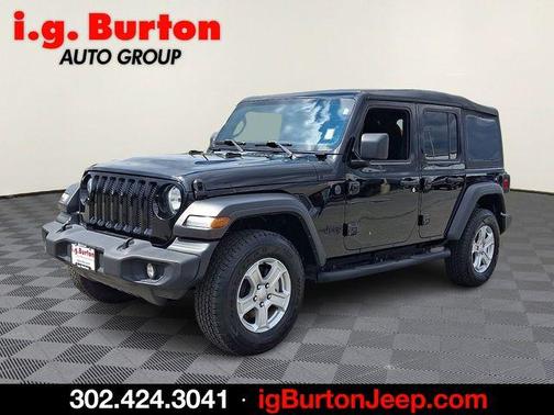 Black Clearcoat 2022 Jeep Wrangler Unlimited Sport