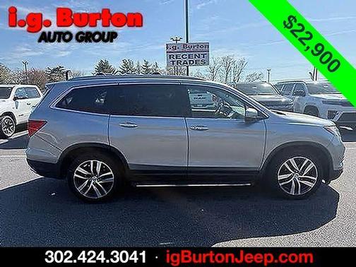 Silver 2016 Honda Pilot Elite