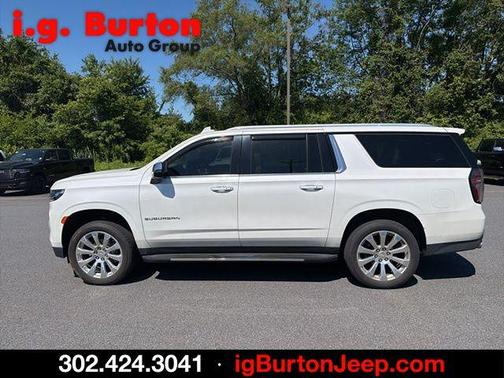 Pearl 2021 Chevrolet Suburban Premier