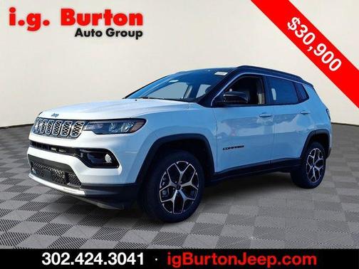 Bright White Clearcoat 2026 Jeep Compass Limited