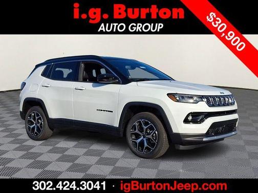 Bright White Clearcoat 2026 Jeep Compass Limited