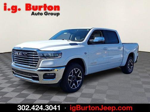 Bright White Clearcoat 2026 RAM 1500 Laramie