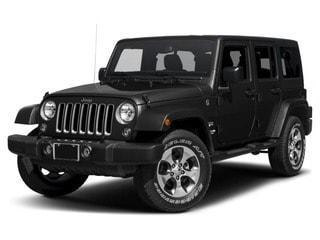 Black Clearcoat 2017 Jeep Wrangler Unlimited Sahara