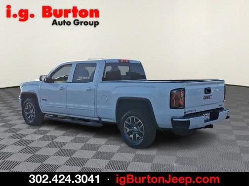 Summit White 2018 GMC Sierra 1500 SLT