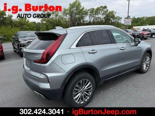 Silver Metallic 2025 Cadillac XT4 Premium Luxury