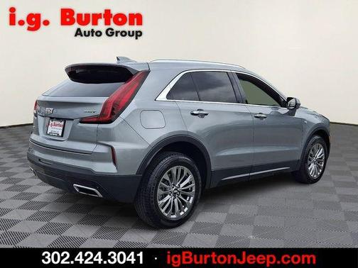 Silver Metallic 2025 Cadillac XT4 Premium Luxury