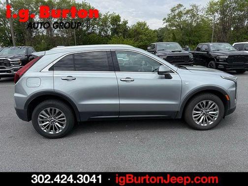 Silver Metallic 2025 Cadillac XT4 Premium Luxury