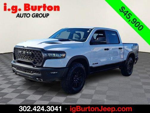 Bright White Clearcoat 2025 RAM 1500 Rebel