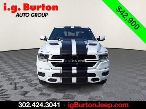 Bright White Clearcoat 2021 RAM 1500 Laramie