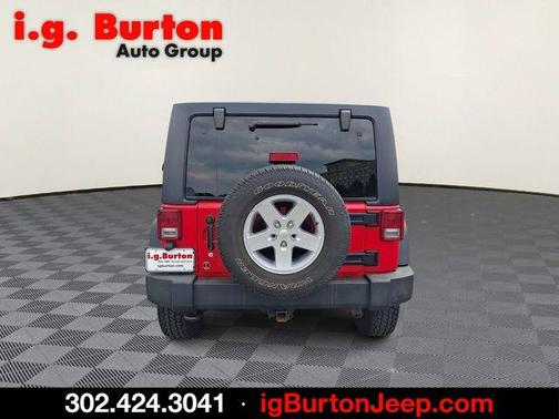 Firecracker Red 2015 Jeep Wrangler Unlimited Sport