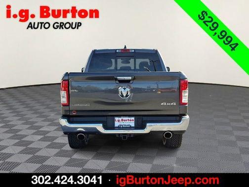 Granite Crystal Clearcoat Metallic 2019 RAM 1500 Big Horn