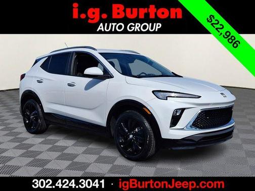 Summit White 2024 Buick Encore GX Sport Touring