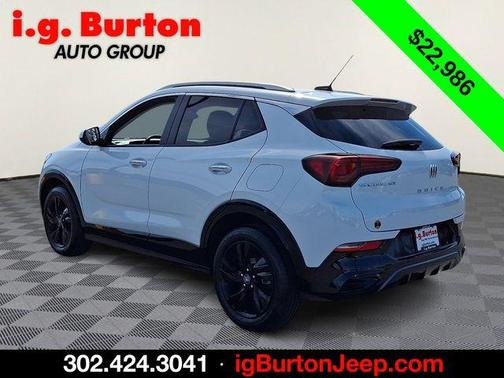 Summit White 2024 Buick Encore GX Sport Touring