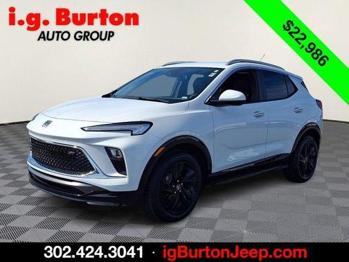 Summit White 2024 Buick Encore GX Sport Touring
