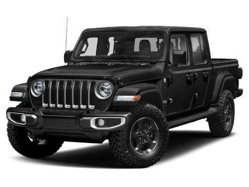 Black Clearcoat 2021 Jeep Gladiator Overland