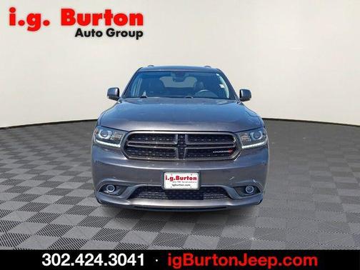 Granite Clearcoat Metallic 2017 Dodge Durango GT