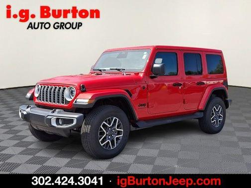 Firecracker Red Clearcoat 2026 Jeep Wrangler Sahara