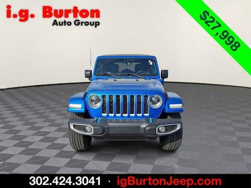Hydro Blue Pearl 2023 Jeep Wrangler 4xe Sahara