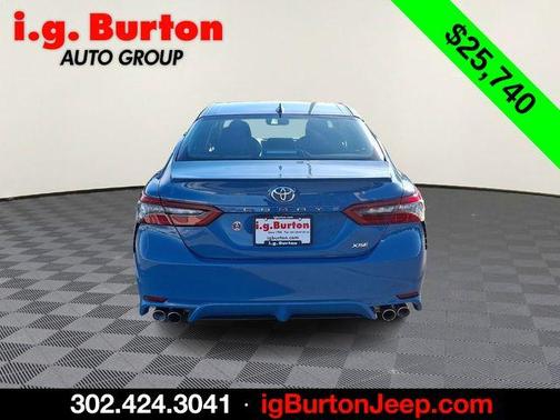 Blue 2024 Toyota Camry XSE