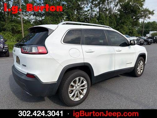 Bright White Clearcoat 2019 Jeep Cherokee Latitude