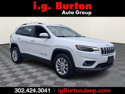 Bright White Clearcoat 2019 Jeep Cherokee Latitude